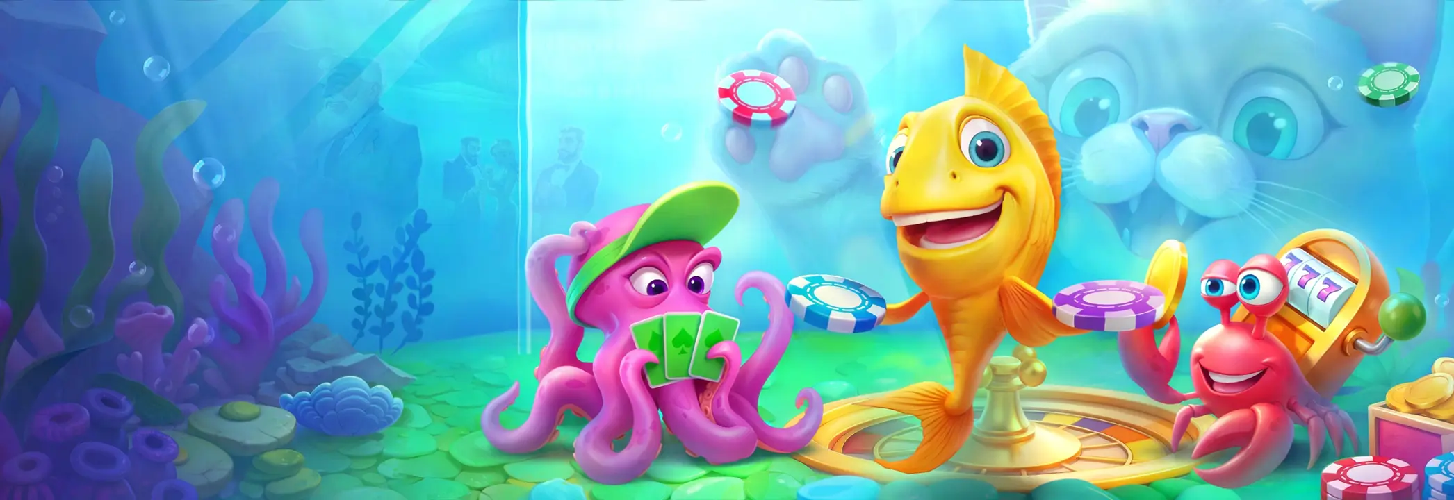 Spinfin Casino Willkommensbanner